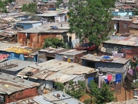 Avec ma famille à Johannesburg